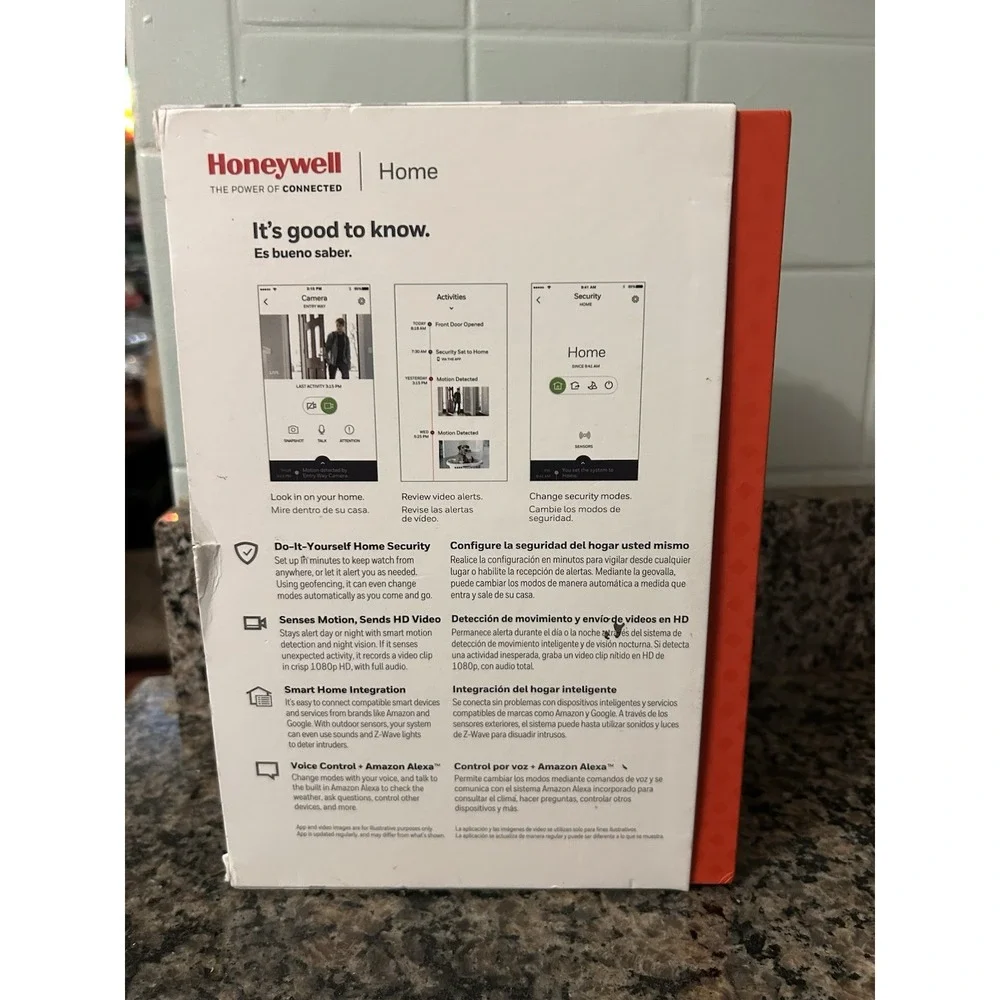 Honeywell Home RCHS5200WF Smart Home Security Camera Base Station